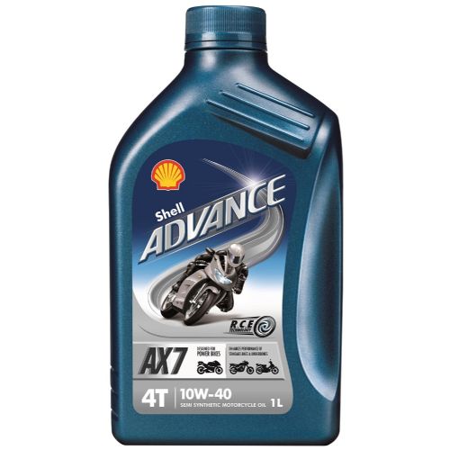 Olje Shell Advance 4T AX7 10W40 1L